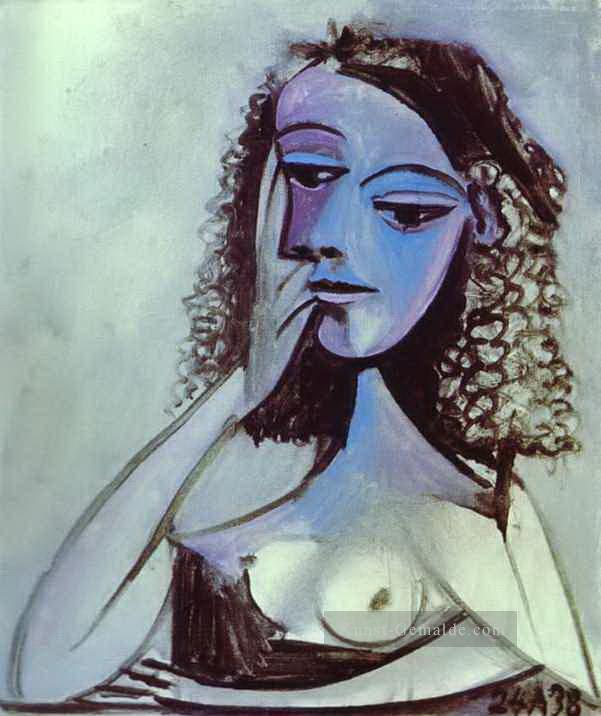 Nusch Eluard 1938 cubism Pablo Picasso Ölgemälde